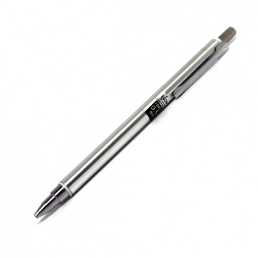Automatic steel Mechanical Pencil 0.5 mm Refillable, Silver