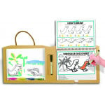 Green Start Play, Draw, Create Dinosaurs Reusable Drawing & Magnet Kit