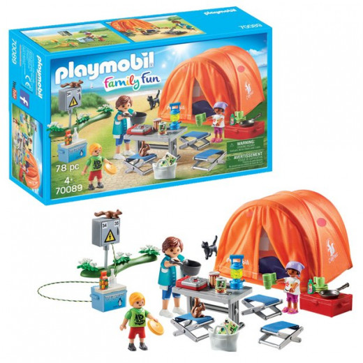 Playmobil Family Camping Trip 78 Pcs For Children