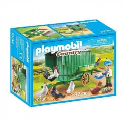 Playmobil Chicken Coop 32 Pcs For Children