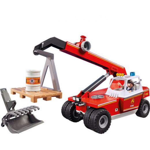 Playmobil Fire Crane For Children