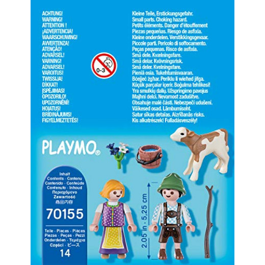 Playmobil Children With Calf 14 Pcs For Children