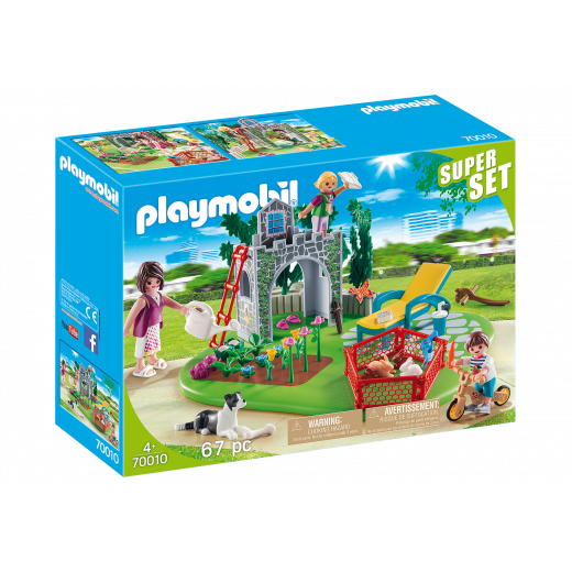 Playmobil Superset Family Garden 67 Pcs For Children