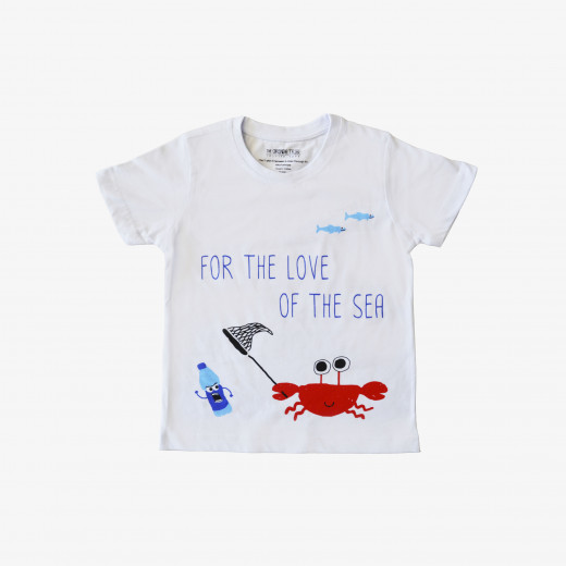 The Orenda Tribe The Crab Kids Coloring T-shirt, 4 years
