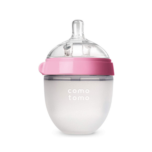Comotomo Baby Bottle, Pink, 150 ml