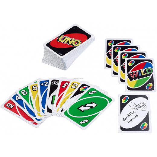 لعبة بطاقات الورق أونو من ماتيل