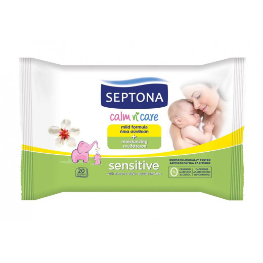 Septona - Baby Wipes Sensitive (20Pcs)