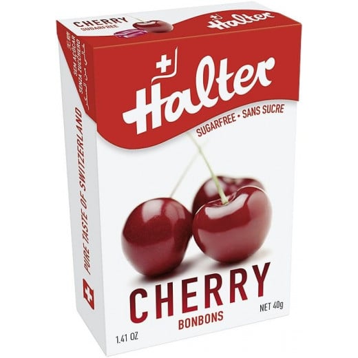 Halter Cherry Sugarfree Bonbons 40g