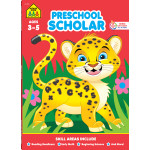 School Zone Preschool Scholar Ages 3-5, 64 pages