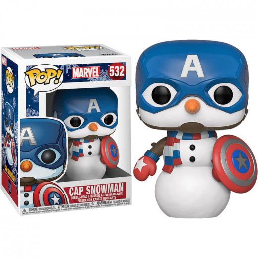 Funko Pop! Marvel: Holiday - Capt America