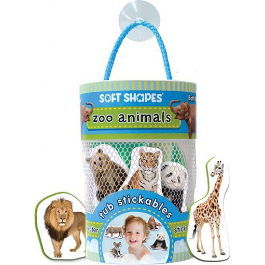 Tub Stickables: zoo animals