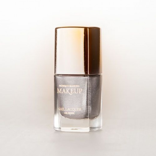 Federico Mahora - Nail Lacquer Gel Finish Silver Shimmer