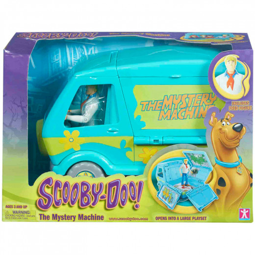 SCOOBY DOO MYSTERY MACHINE WITH FRED FIGURE