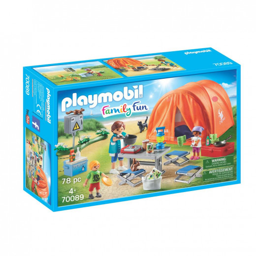 Playmobil Family Camping Trip 78 Pcs For Children