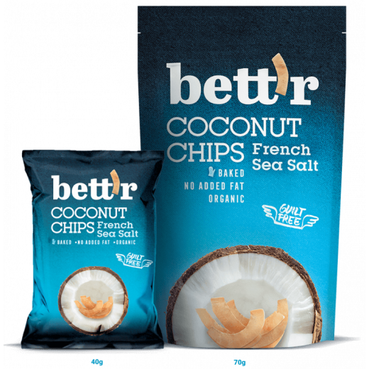 Coconut Chips French Sea Salt 70 g