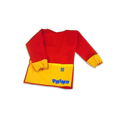 Primo Anti-stain Plastic Apron for Painting -red