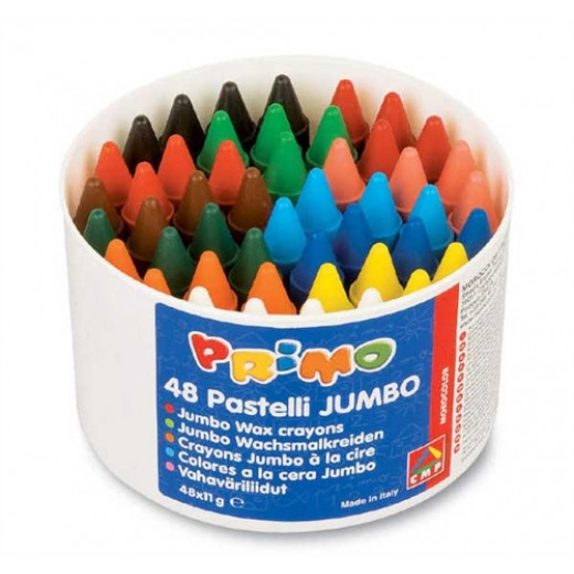 Primo Wax crayons 48 jumbo