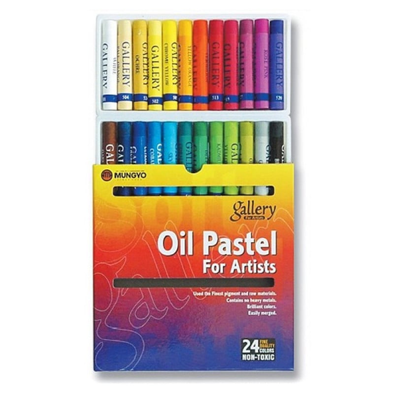 Reviewing The Mungyo Gallery Oil Pastels