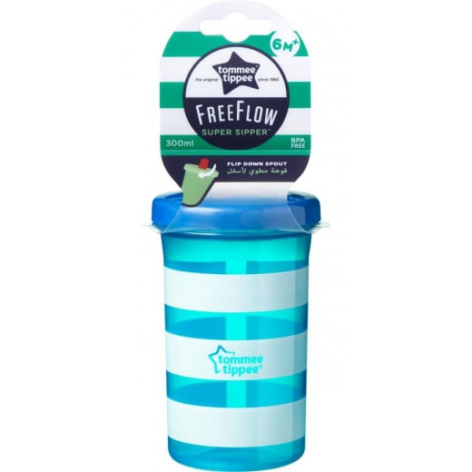 Tommee Tippee Free Flow Cup, +9 months - Turiquoise