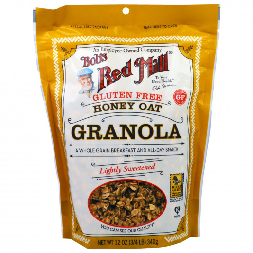 Bob's Red Mill Granola Gluten Free Honey Oat, 12 oz
