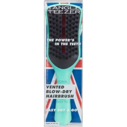 Tangle Teezer Easy Dry & Go Vented Hairbrush, Mint/Black