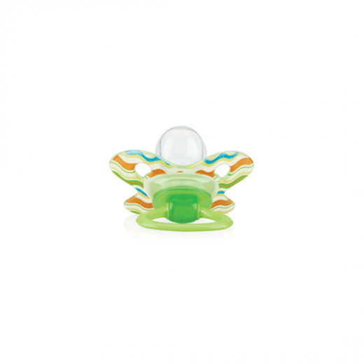 Nuby Pacifier Orthodontic GEO (6 -18 Months) - Green