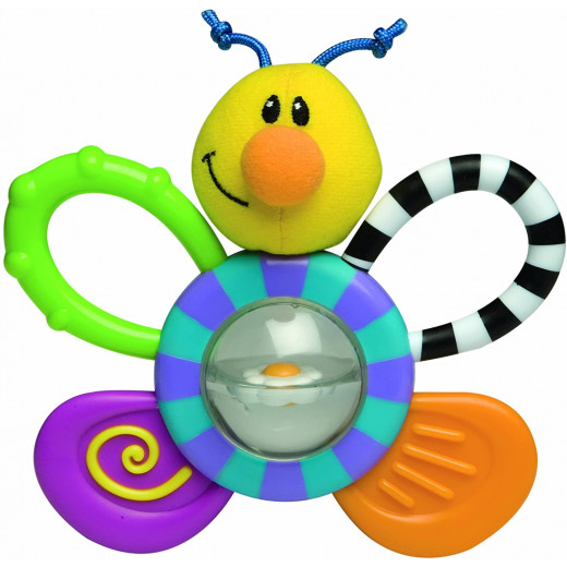 Nuby Belly Buddy Teether Toy, Bee