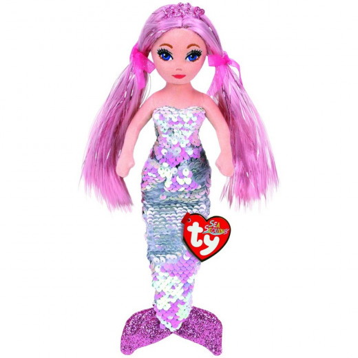 TY Flippables Sea Sequins Cora The Mermaid 18 inh