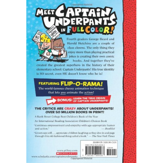 Scholastic The Adventures of Captain Underpants: Color Edition