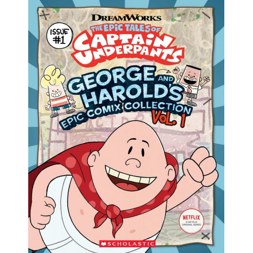 Scholastic George and Harold's Epic Comix Collection Vol. 1 (Epic Tales of Captain Underpants TV)