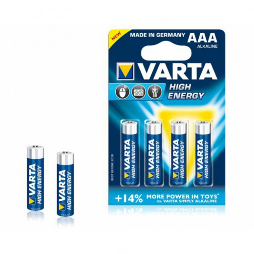 VARTA Alcaline Battery AAA (4 pcs)