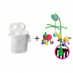 Farlin Package - ( aBaby - Fruitty Mobile + Farlin - Bottle Holder With two insulated bottle holder )