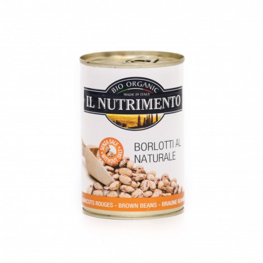IL Nutrimento Organic Brown peas in Water 400g