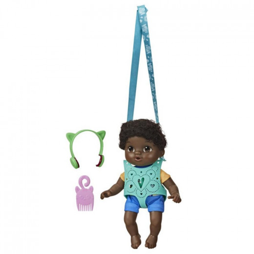 Littles By Baby Alive, Carry N Go Squad, Little Theo Black Curly