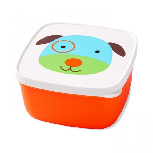 Skip Hop Toddler Food Storage Snack Box Set, Dog