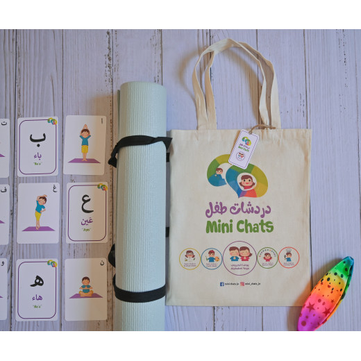Mini Chats Alphabet Yoga Kit for Kids