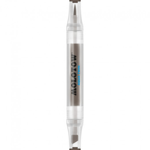 Molotow Aqua Twin Double Tip Marker Pen Warm Grey