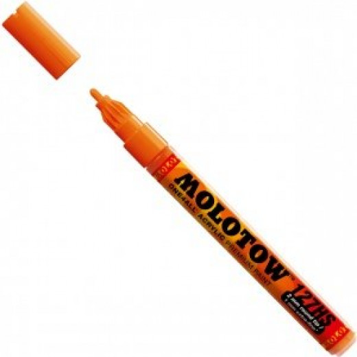 قلم أكريليك  2 مم لون اروانج من مولوتو