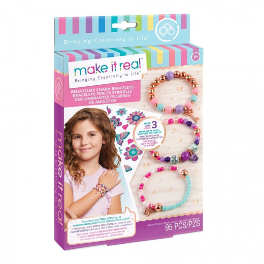 Make It Real Bedazzled Charm Bracelets Blooming Creativity