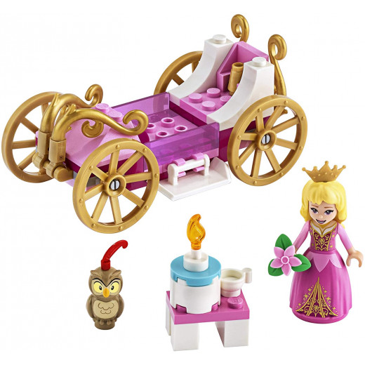 LEGO Disney Aurora’s Royal Carriage Creative Princess Building Kit, 62 Pieces