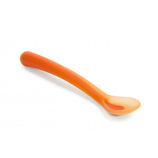 Suavinex Silicone Spoon, Orange Color
