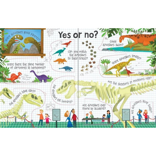 يوس بورن - أسئلة وأجوبة حول الديناصورات