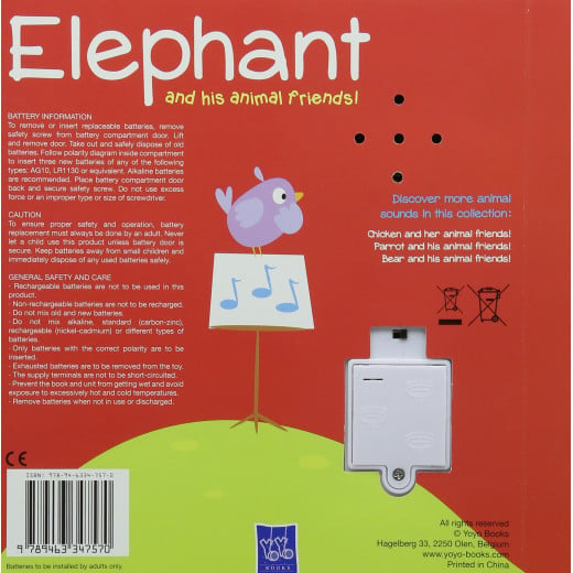 Yoyo Touch Feel Listen: Elephant