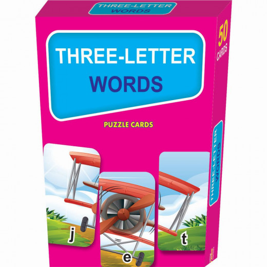 Learning Express - Three Letter Words Puzzle Cards