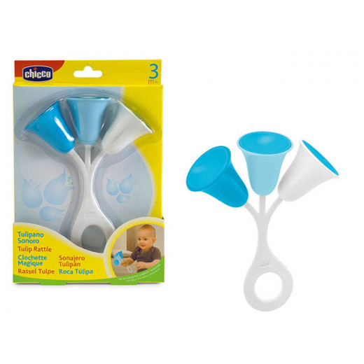 Chicco Tulip Rattle (Blue)
