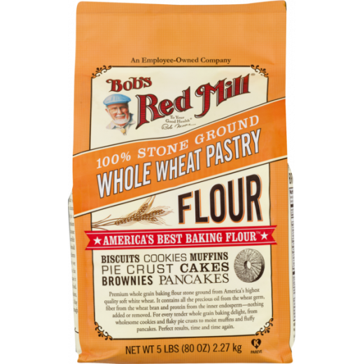 Bob's Red Mill Pastry Flour Whole Wheat 2.27 Kg
