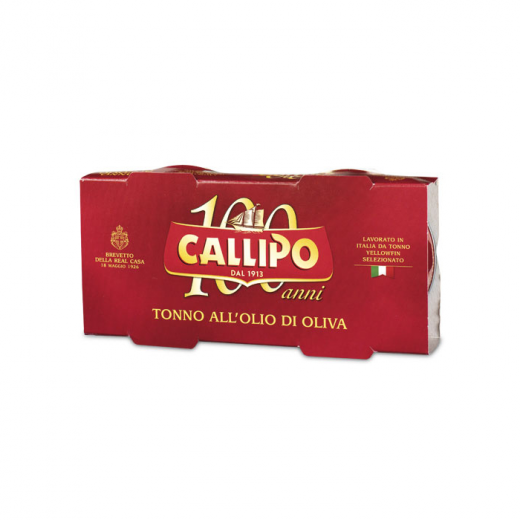 Callipo Tuna Steaks In Olive Oil Jar - 2 x 80g