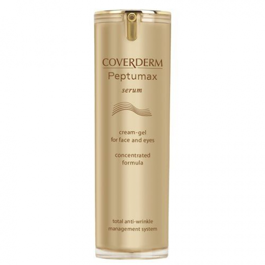 Coverderm Peptumax Serum Total Anti Wrinkle Cream Gel For Face And Eyes 20ml