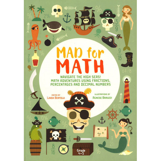 White Star - Mad For Math: Navigate The High Seas! Maths Adventures Using Fractions, Percentages and Decimal Numbers