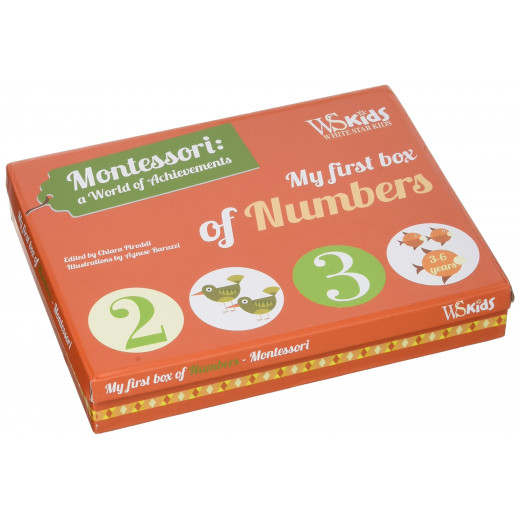 White Star - My First Box of Numbers: Montessori, a World of Achievements